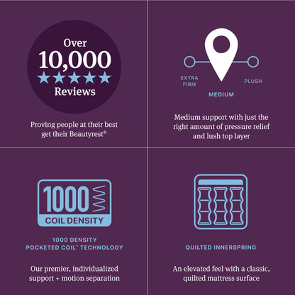 Beautyrest World Class mattress diagram